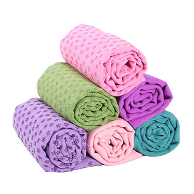 Custom With Dots Yoga Towel